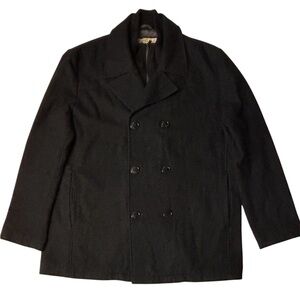 Kenneth Cole New York Charcoal Pea Coat